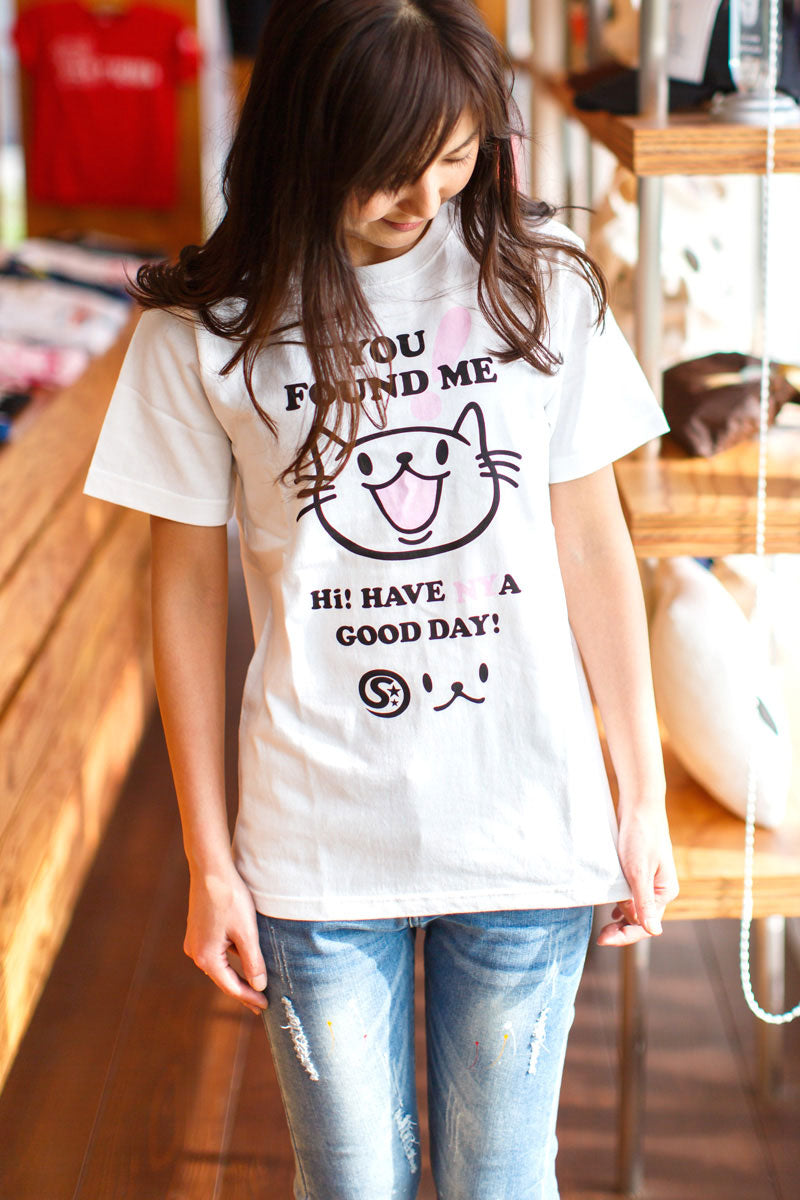 預購|YOU FOUND ME 得意貓貓純棉短袖 T-SHIRT
