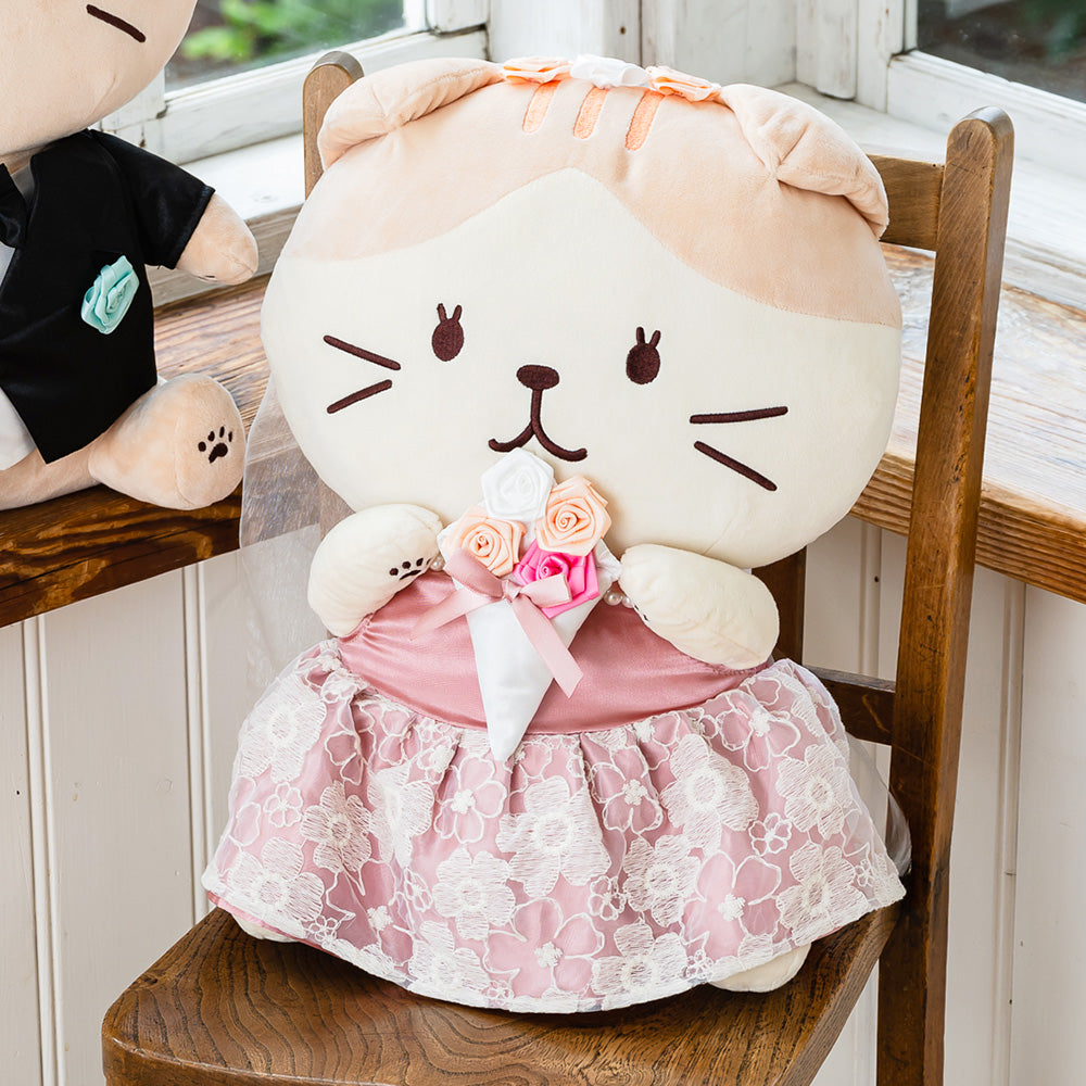 預購|網絡限量版| FukuFukuNyanko 超豪華結婚貓貓公仔一對套裝