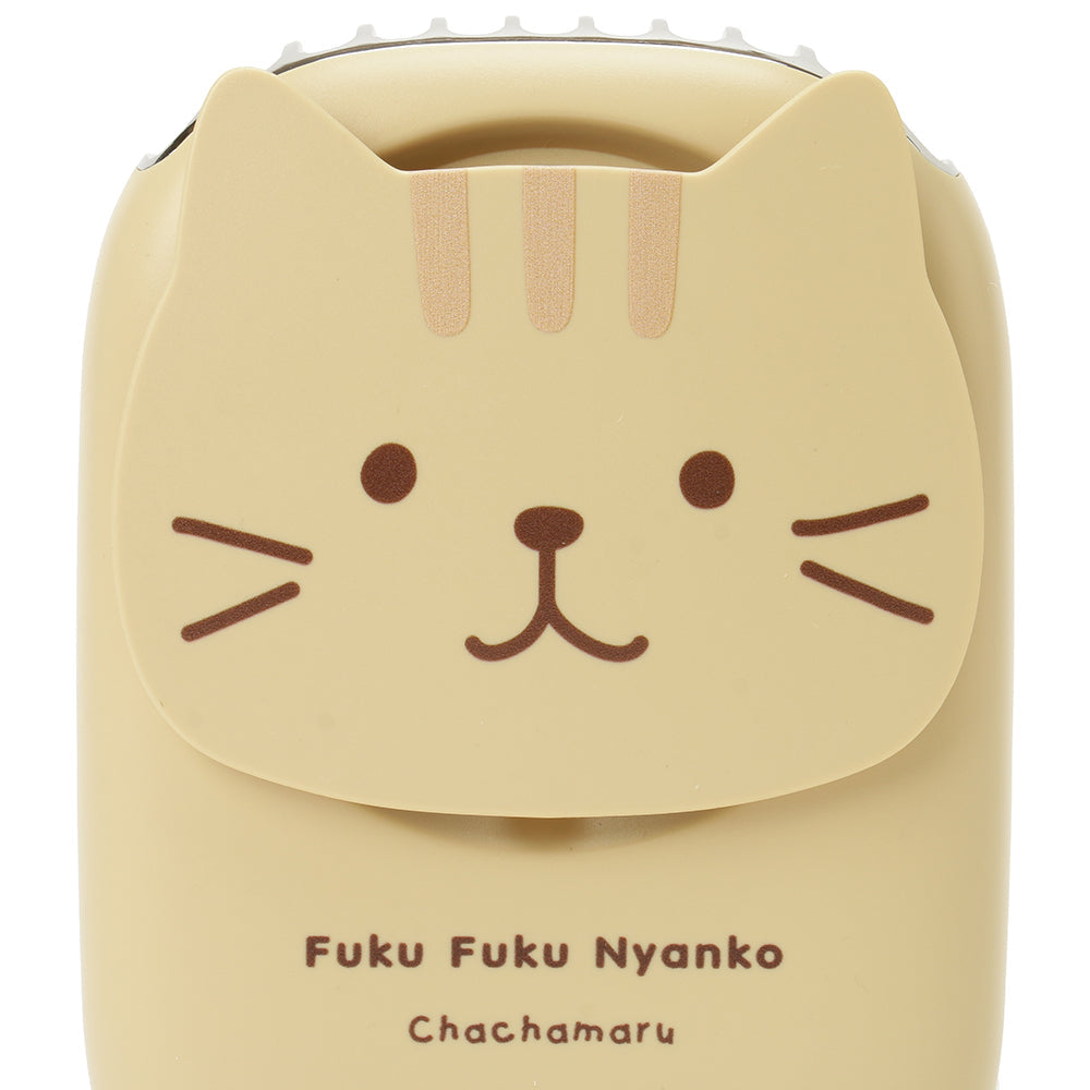 現貨發售|夏日無敵可愛|FukuFukuNyanko 貓貓 3-WAYS掛頸座檯掛腰充電式風扇