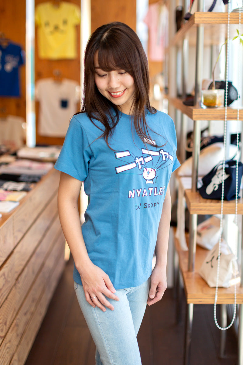 預購|貓奴至愛|NYATLES 喵喵叫純棉短袖 T-SHIRT