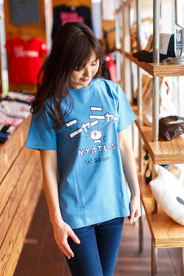 預購|貓奴至愛|NYATLES 喵喵叫純棉短袖 T-SHIRT