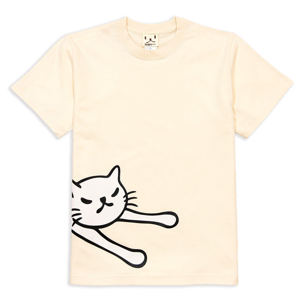 預購|貓奴至愛|LAZY CAT 懶洋洋貓貓純棉短袖 T-SHIRT