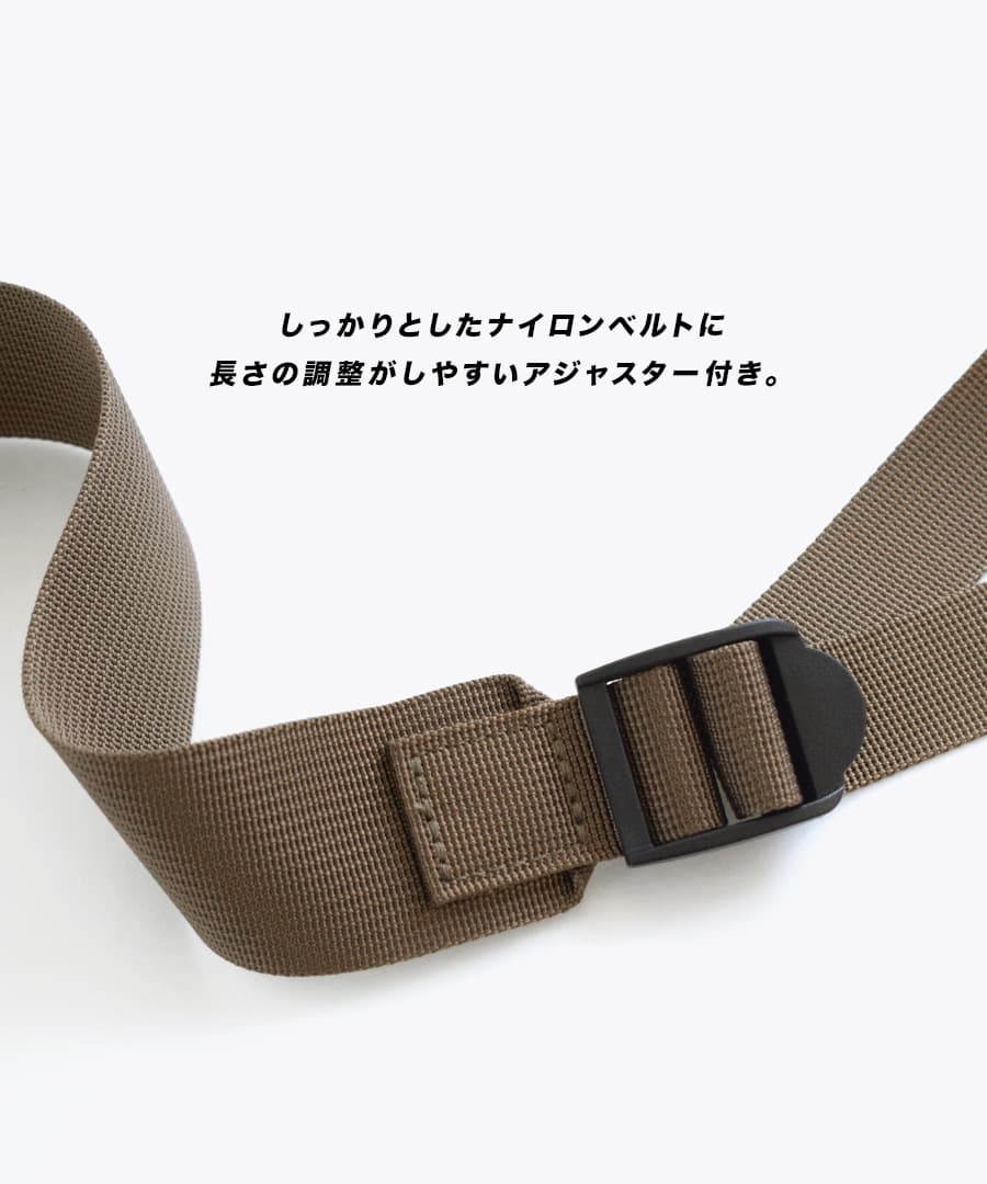 預購|2023 夏日新款|anello ANYTIME 防撥水多間格尼龍斜孭袋