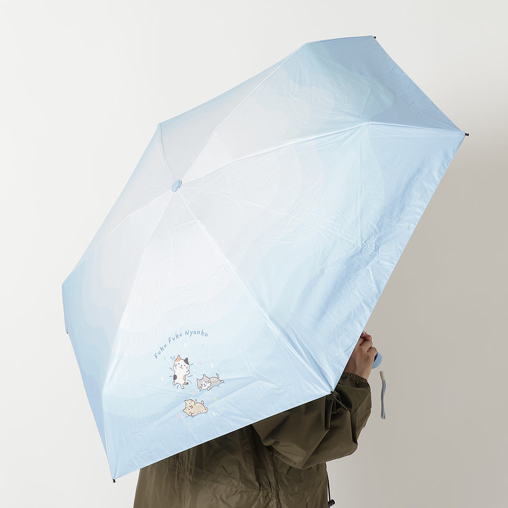 預購|FukuFukuNyanko 貓貓家族晴雨兼用雨傘