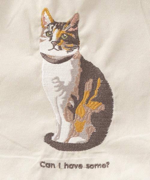 預購|Jubilee 北歐風格貓咪刺繍 TOTE 袋