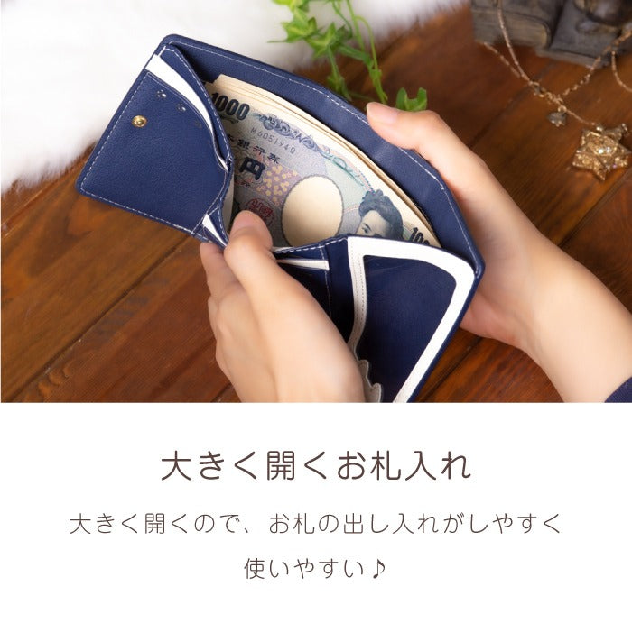 預購|minette貓貓造型小巧三折銀包