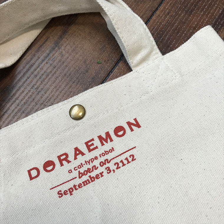 預購|Doraemon 多啦A夢帆布小型TOTE袋