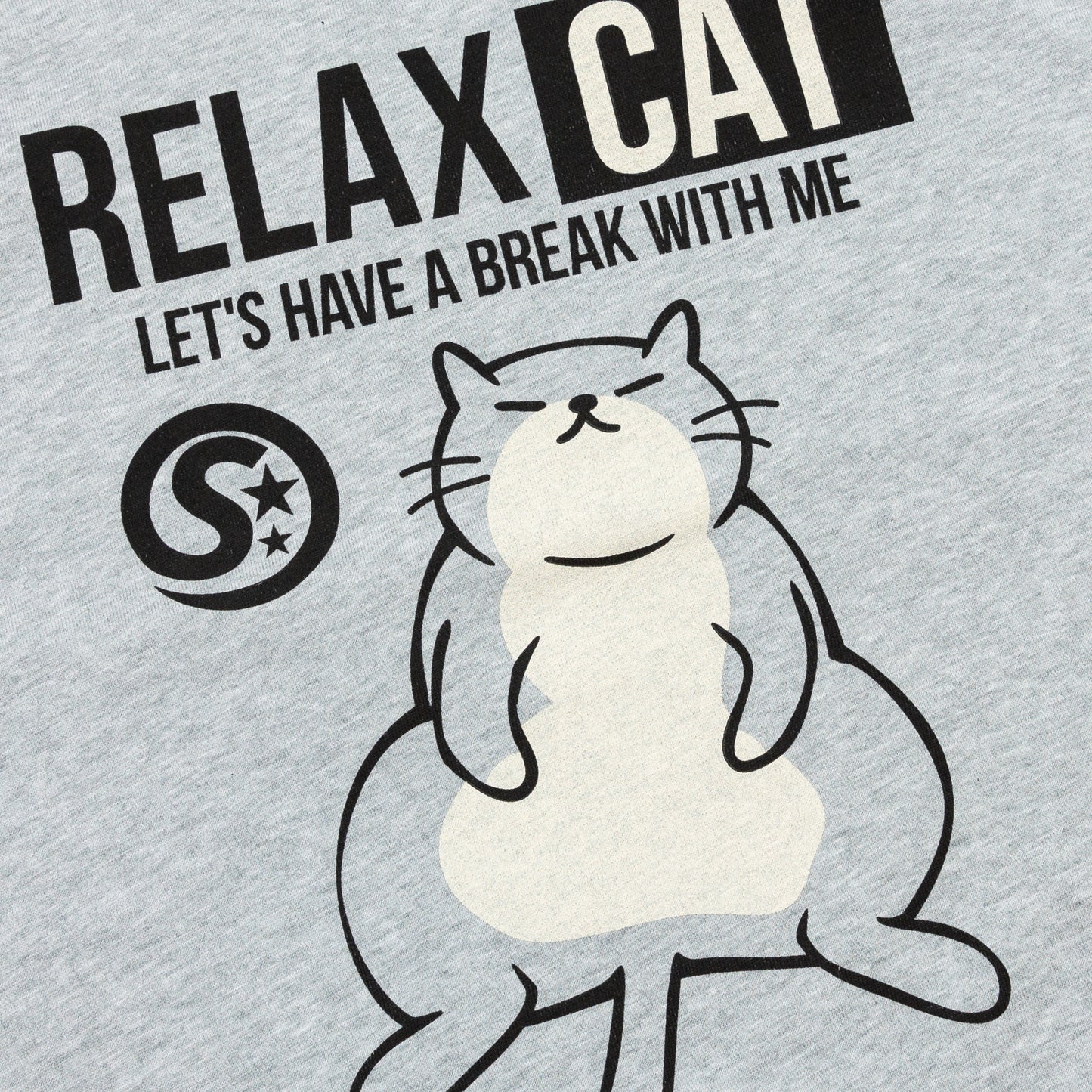 預購|RELAX CAT 可愛肥貓咪長袖純棉上衣