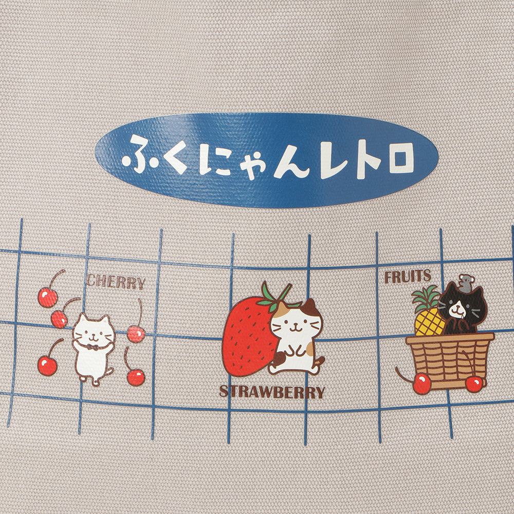 預購 | FukuFukuNyanko 貓貓開餐 A4 帆布TOTE袋
