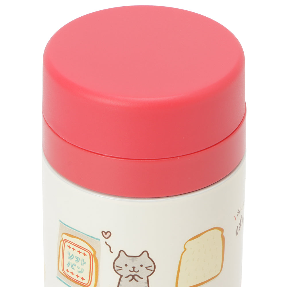 預購 | FukuFukuNyanko 貓貓開餐 300ml 真空保溫瓶