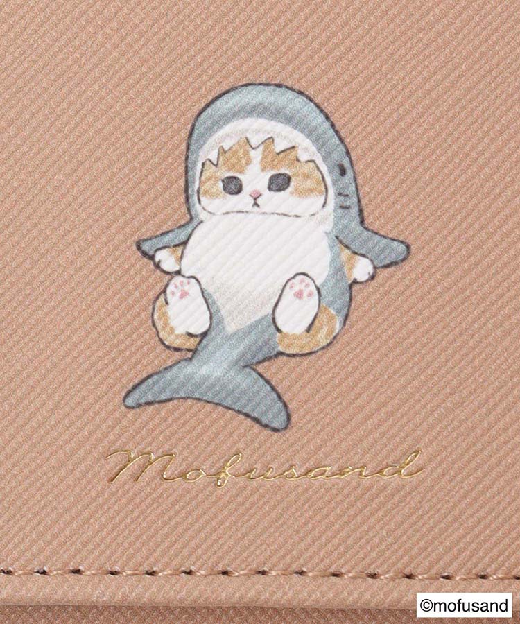 預購|mofusand 軟綿綿貓咪三折皮革銀包