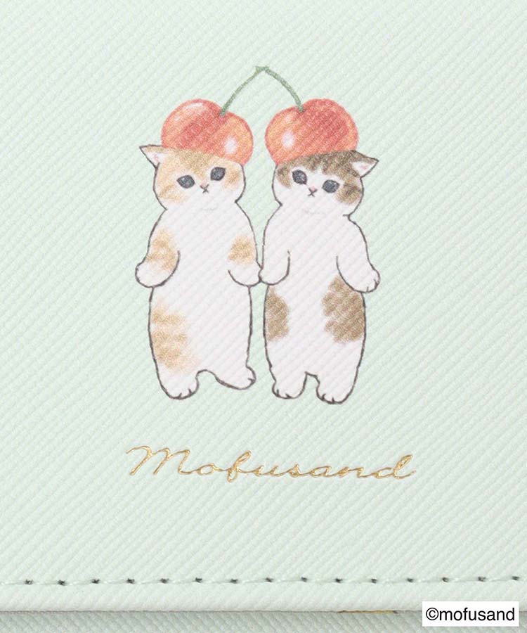 預購|mofusand 軟綿綿貓咪三折皮革銀包