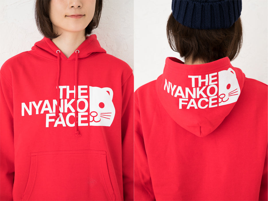 THE NYANKO FACE 貓貓12色純棉長袖連帽衛衣