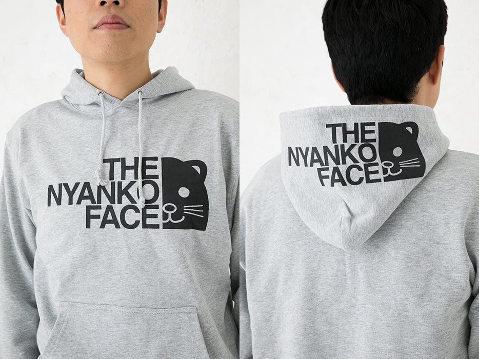 THE NYANKO FACE 貓貓12色純棉長袖連帽衛衣