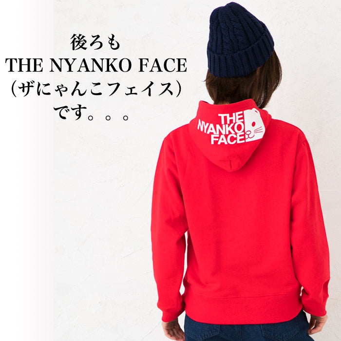 THE NYANKO FACE 貓貓12色純棉長袖連帽衛衣