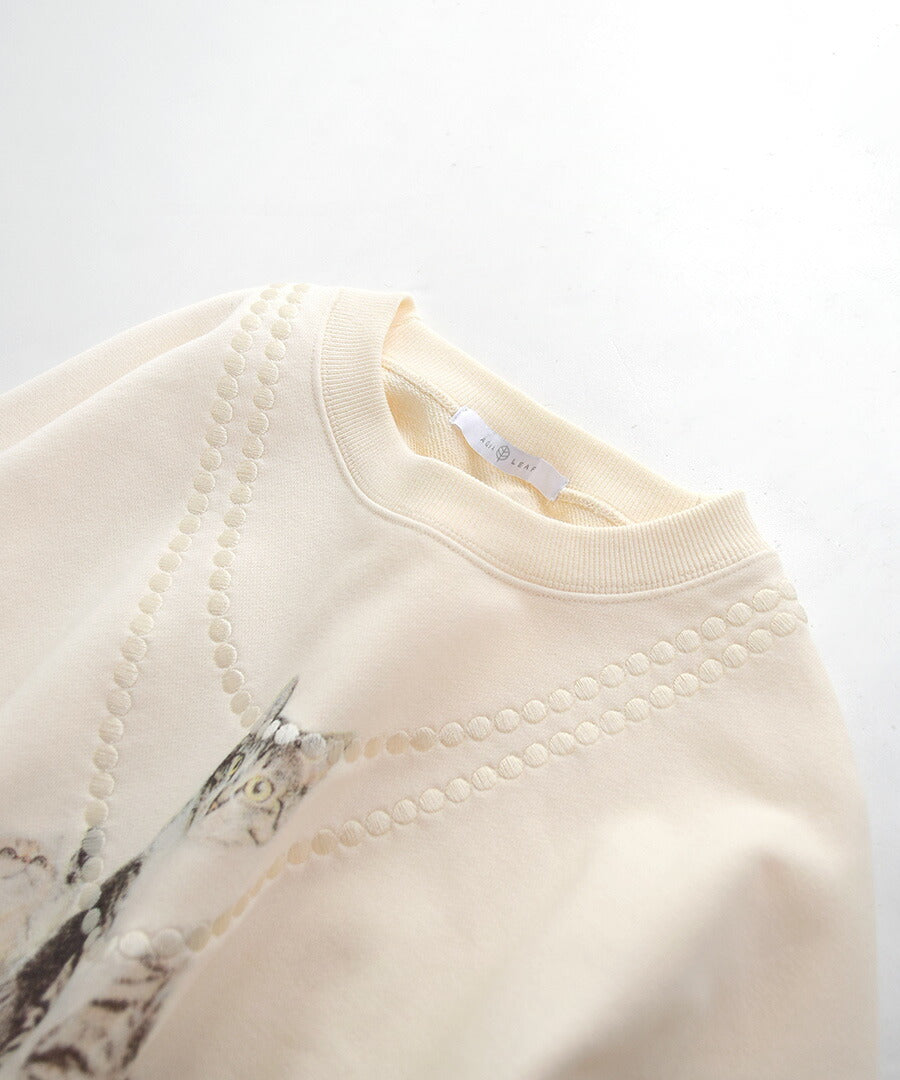 預購|Necklace cat圓領上衣