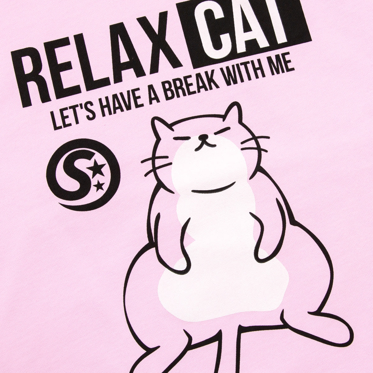 預購|RELAX CAT 可愛肥貓咪長袖純棉上衣