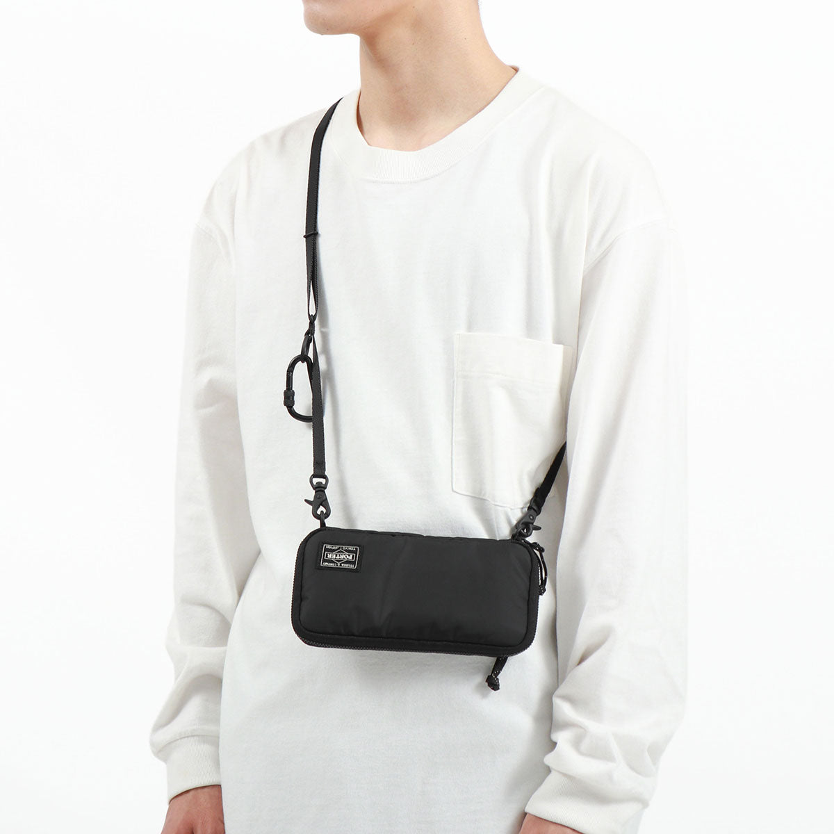 日本製PORTER LIBERTY斜孭長銀包