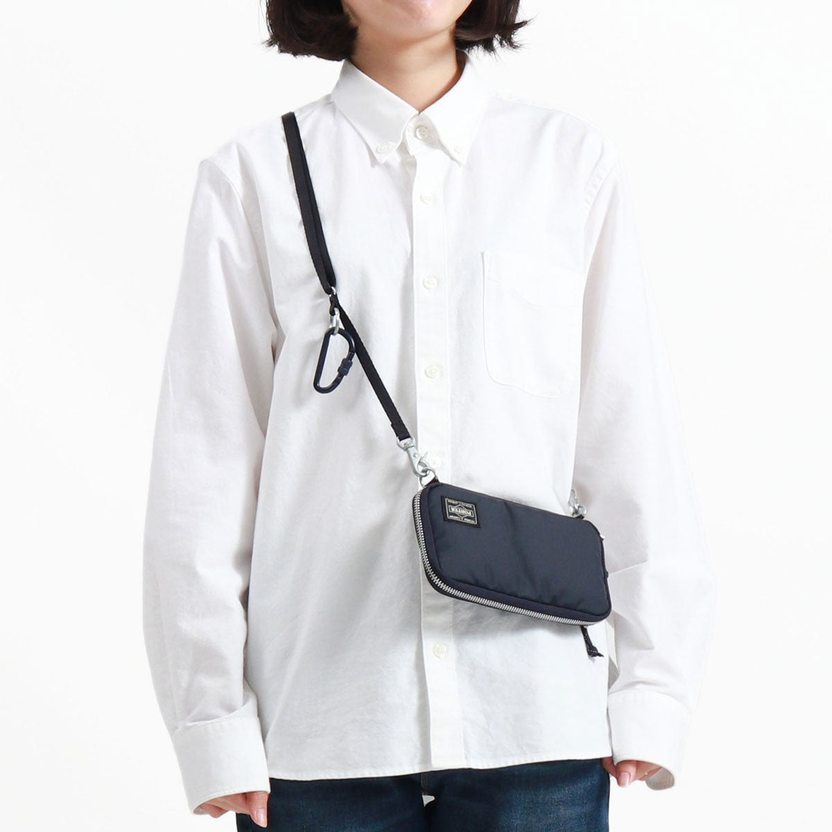 日本製PORTER LIBERTY斜孭長銀包
