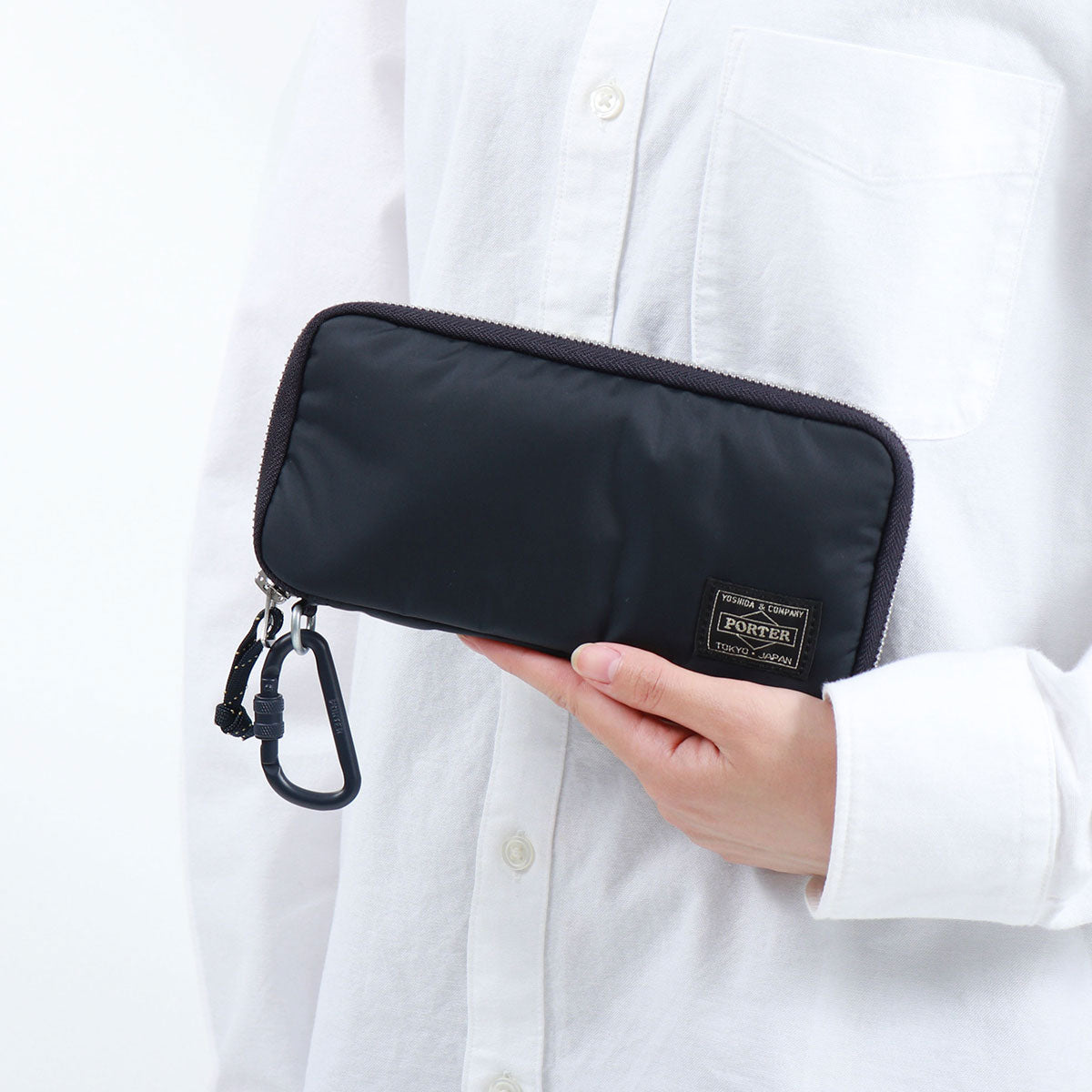 日本製PORTER LIBERTY斜孭長銀包