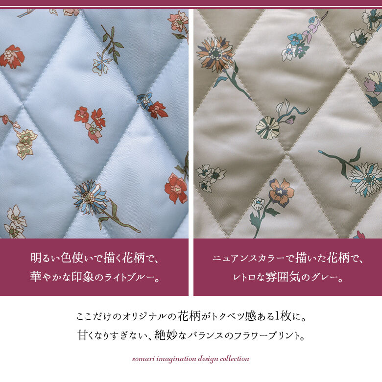預購|somari imagination花花圖案圓領外套