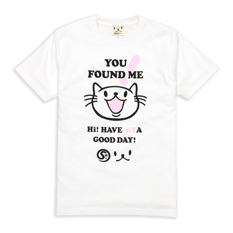 預購｜YOU FOUND ME 得意貓貓純棉短袖 T-SHIRT