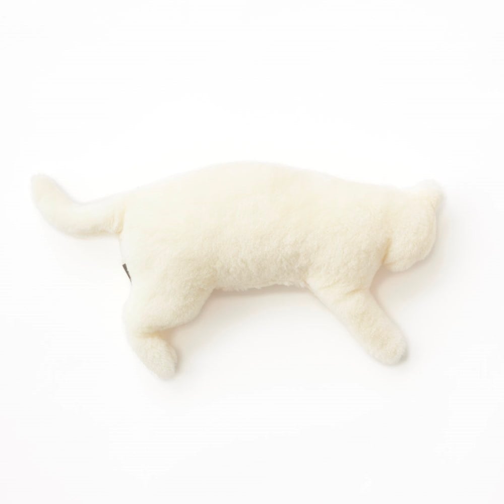 LOOM & SPOOL 日本製 美利奴 羊毛 仿真 猫咪 抱枕 ， 治愈 柔软 靠垫