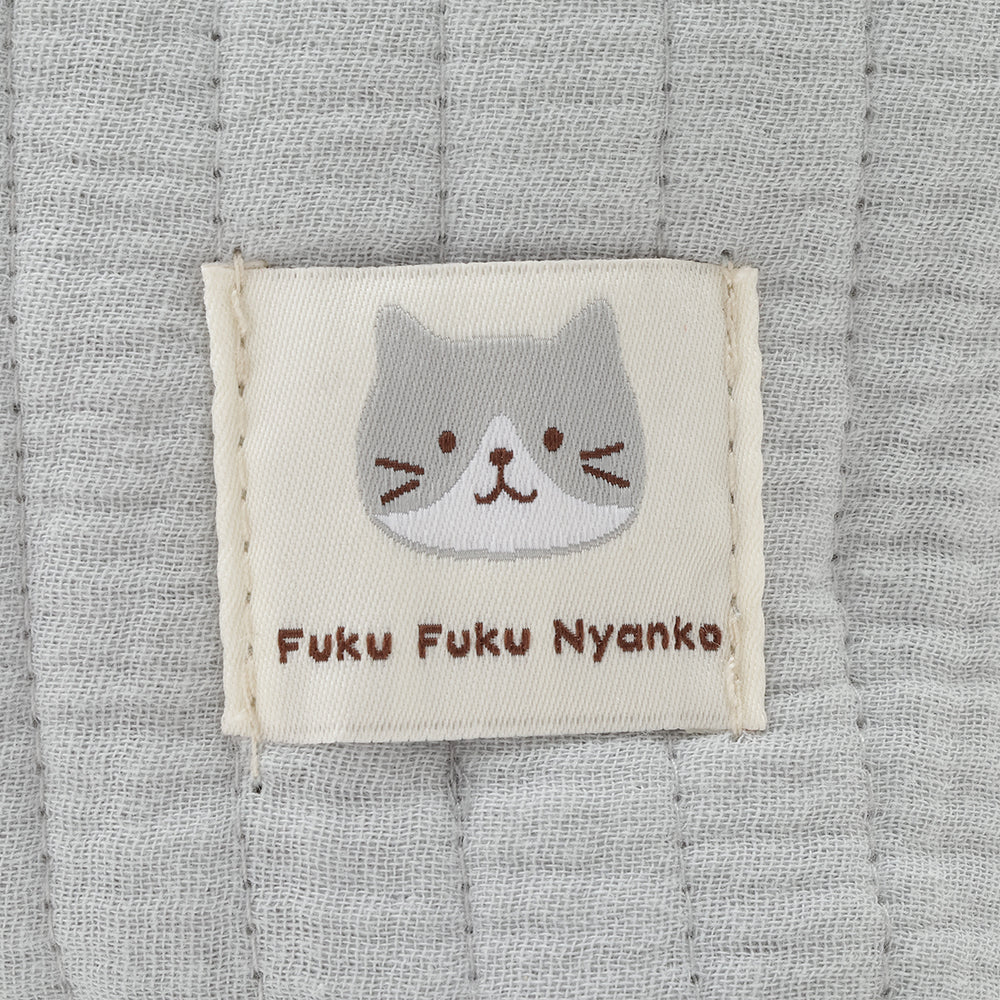 預購｜🇯🇵日本直送《FukuFukuNyanko  棉質間條大容量TOTE袋》