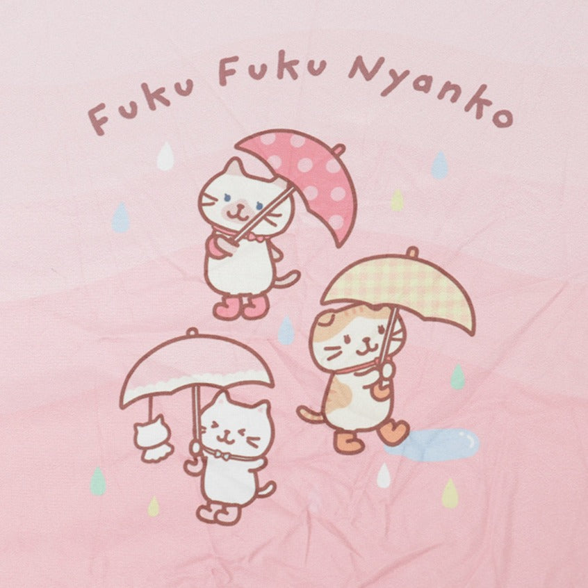 預購｜FukuFukuNyanko 貓貓家族晴雨兼用雨傘