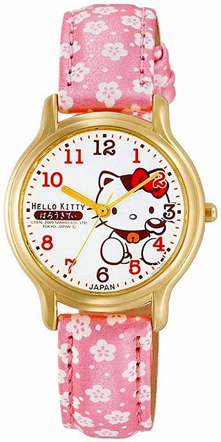 CITIZEN x HELLO KITTY 浪漫櫻花圖案手錶