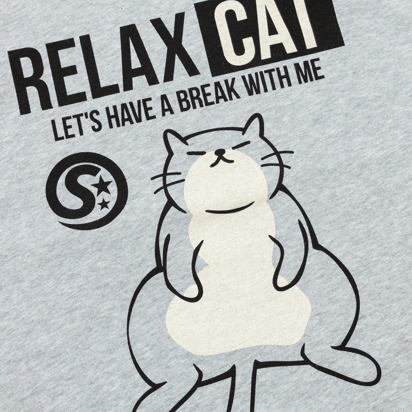 預購｜RELAX CAT 可愛肥貓咪長袖純棉上衣