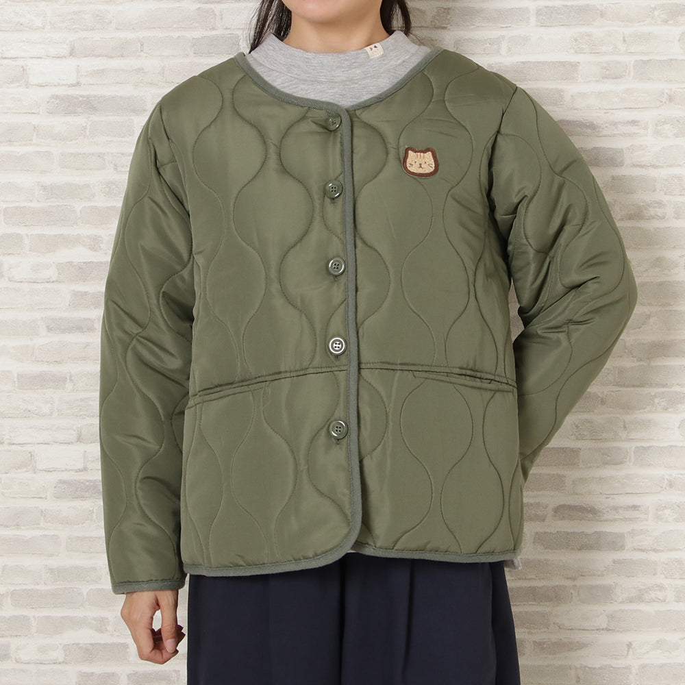 FukuFukuNyanko 貓貓圓領長袖毛毛外套
