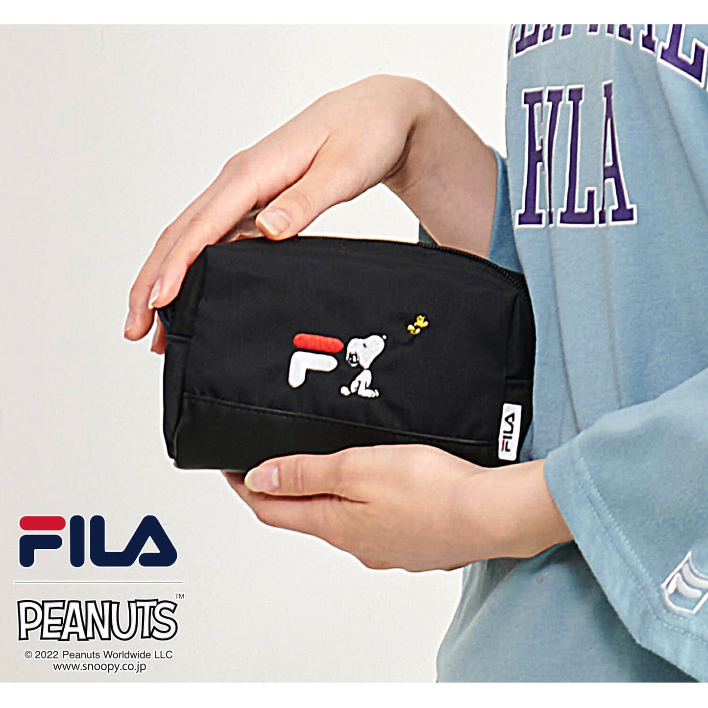 FILA x SNOOPY 多用途小型化妝袋