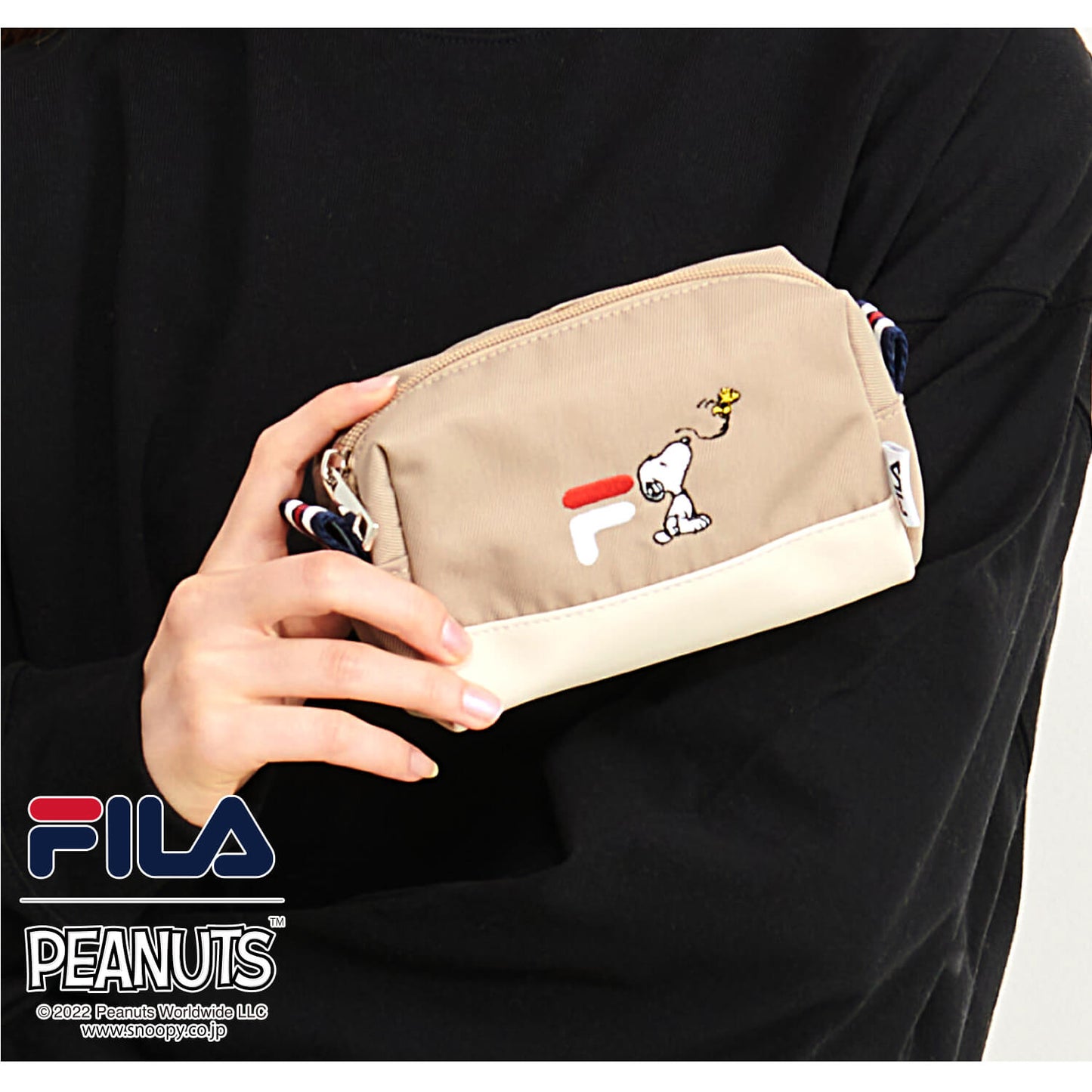 FILA x SNOOPY 多用途小型化妝袋