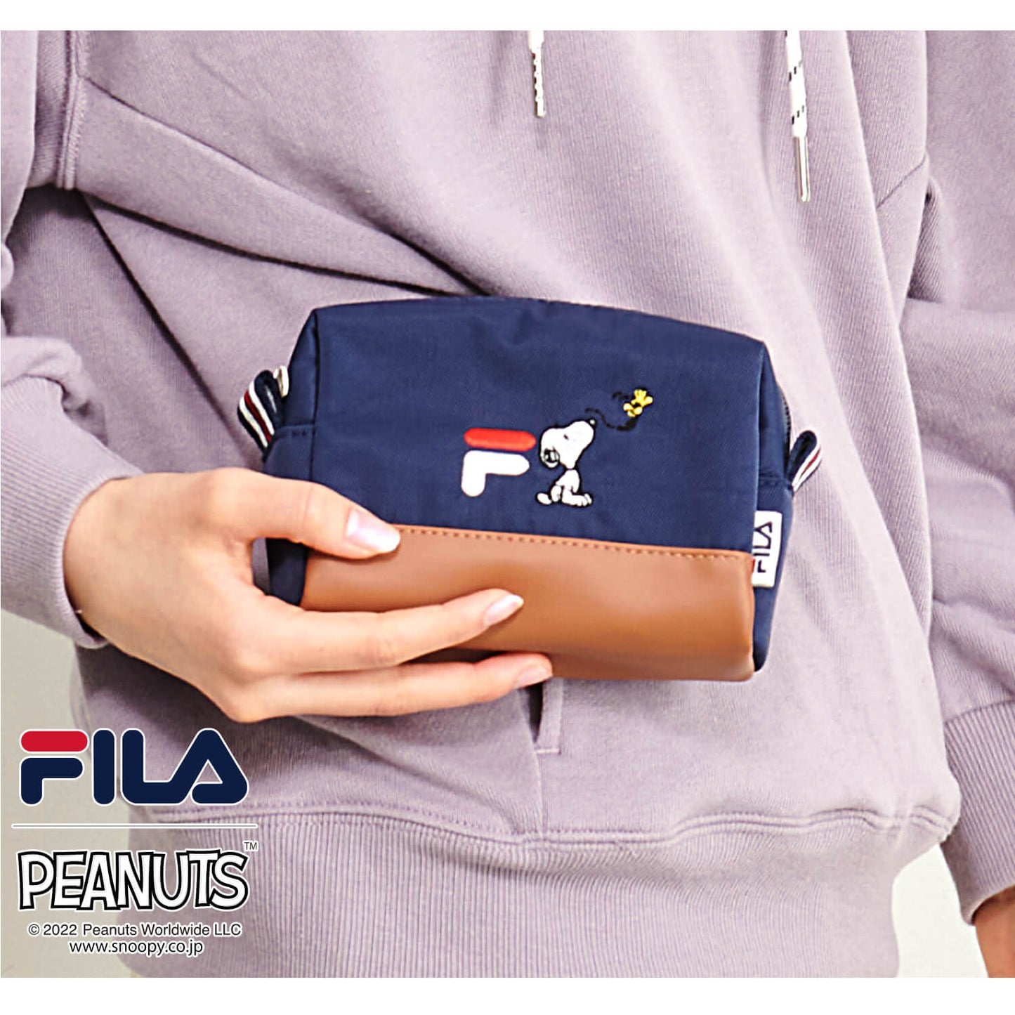 FILA x SNOOPY 多用途小型化妝袋